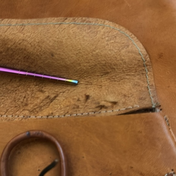 Vintage Handmade Leather Backpack - Picture 11 of 13